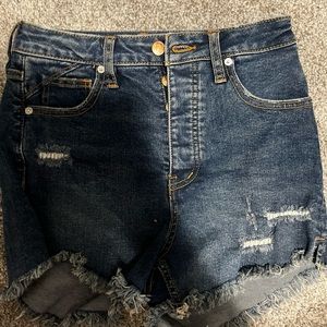 Free People Denim Shorts